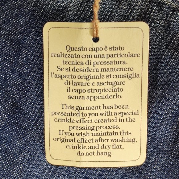 NWT Replay Janice jeans baggy blue women's size 26x32 - Picture 11 of 14